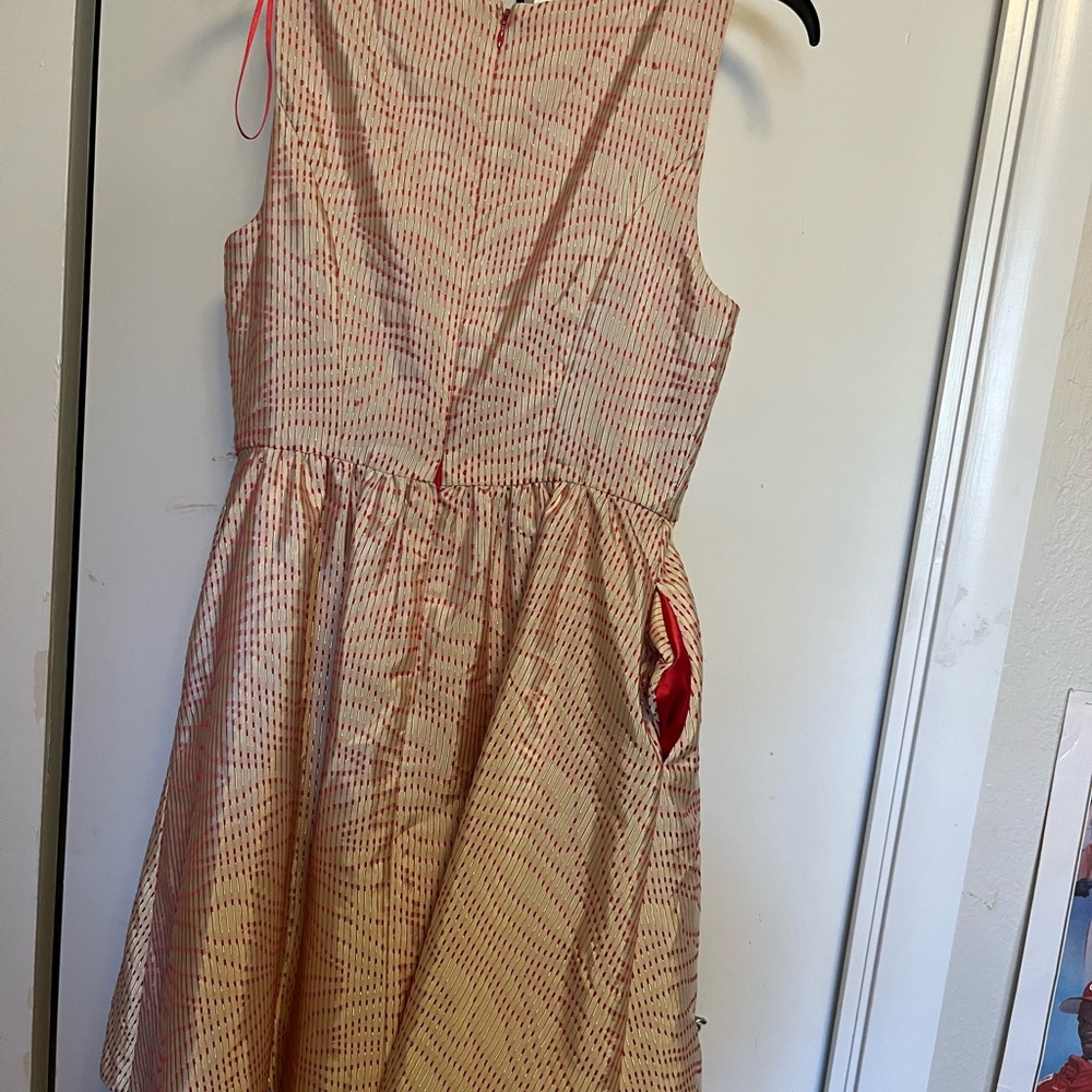 Jessica Simpson Pink and Cream Kids Dress